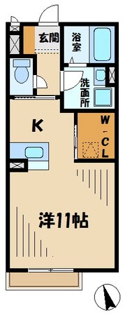 シェドプールの物件間取画像